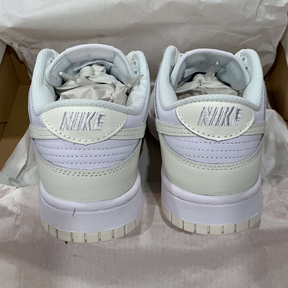 Nike dunk low “white sail” Size W8/M6.5 - Picture 6 of 8